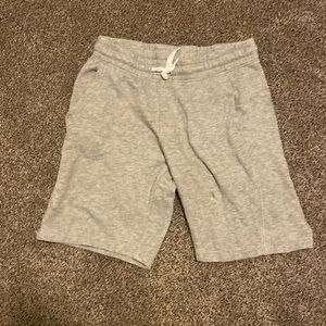 Kids 10-12 Old Navy cotton grey shorts